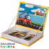 magnetic puzzle book vehicle 1