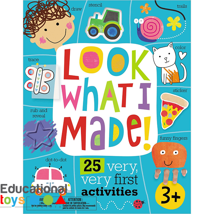 Look What I Made! Activity Book for Kids (3+ Years)