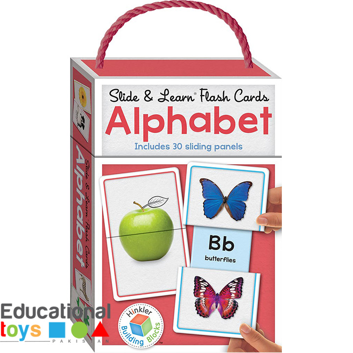 Building Blocks Slide & Learn Flash Cards Alphabet
