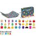 Magnetic Puzzle Chart Number Fruits and Shapes