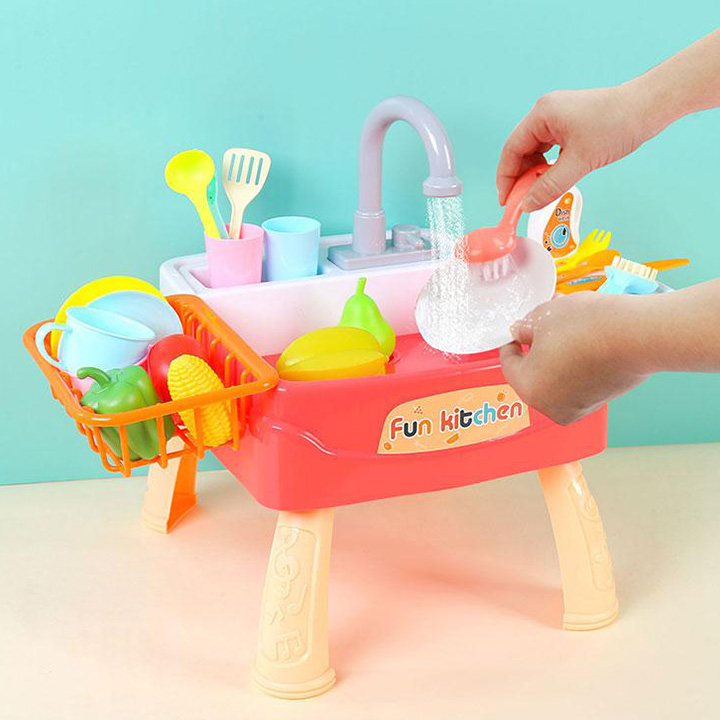 Buy Fun Kitchen Play Sink for Kids (Battery Operated) Online