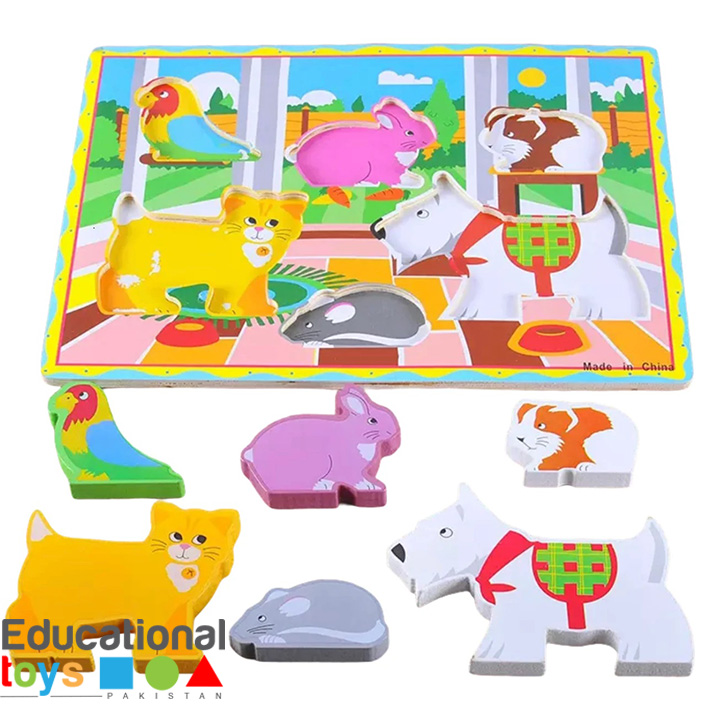 Chunky Pets Wooden Puzzle
