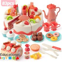 DIY Birthday Cake Pretend Play - 83 Pieces