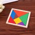 Wooden Tangram - 7 pieces (Random Color) 113092