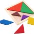 Wooden Tangram - 7 pieces (Random Color) 113094