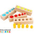 Wooden Montessori Knobbed Cylinders