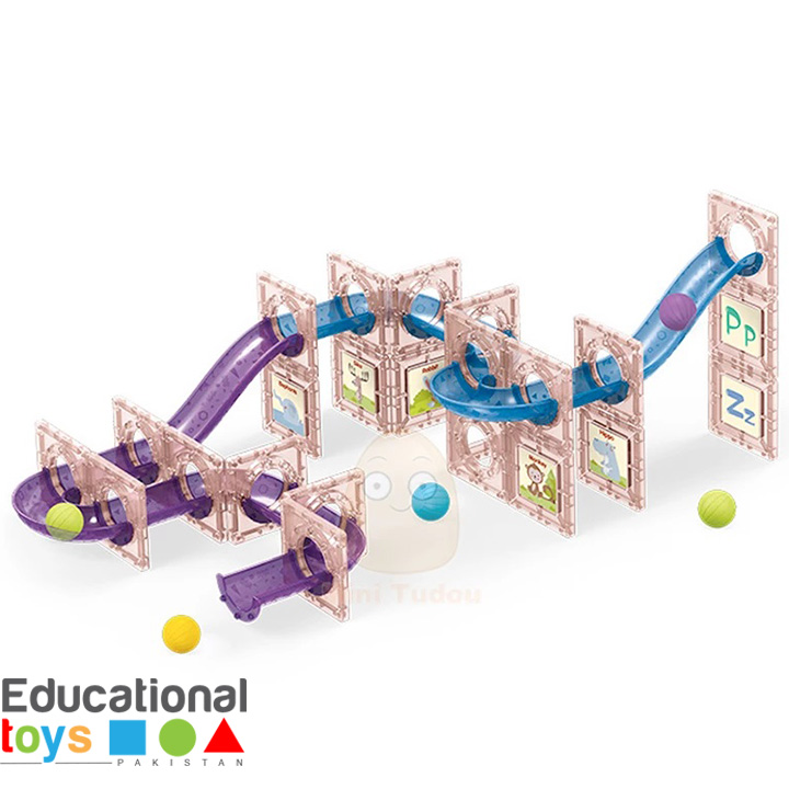 Race Track Magnetic Tiles- 75 pieces Race Track Magnetic Tiles- 75 pieces