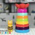 baby stacking blocks with bee rattle 10 pieces 4