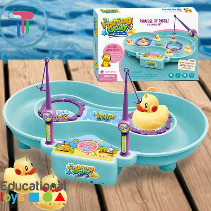 Water Fishing Game for Kids (with music)