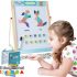 Drawing board with Tangram Puzzles
