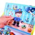 magnetic puzzle book dress up 3