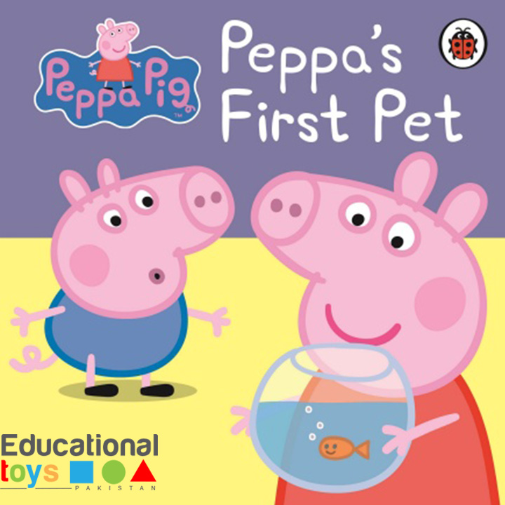 Peppa Pig: Peppa’s First Pet (Board Book)