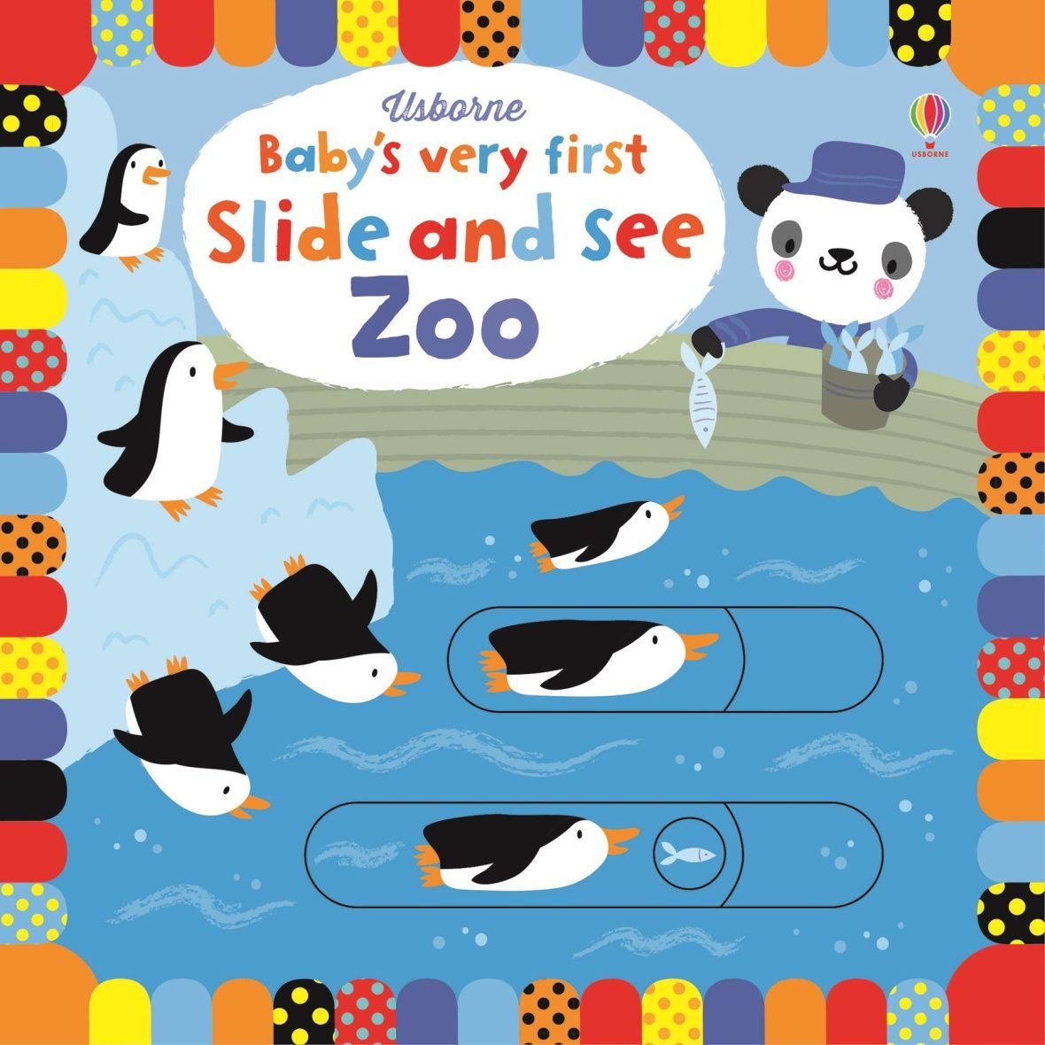 Usborne Baby’s Very First Slide and See Zoo (Board Book)