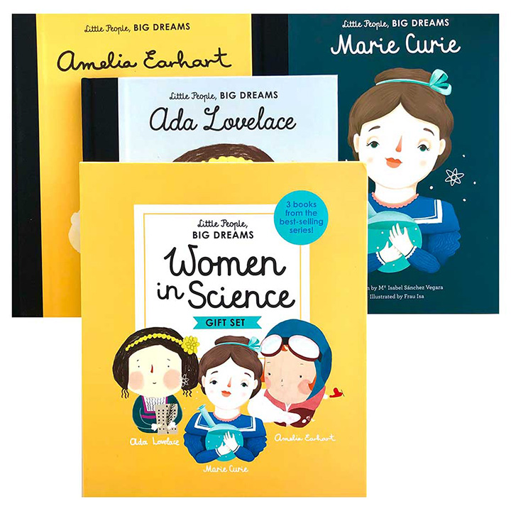 Women in Science by Little People dream (Set of 3 Books)
