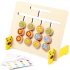four color animal logical thinking game wooden 8