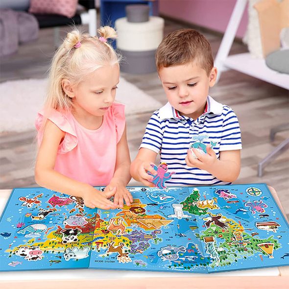 Buy World Map Puzzle Online Educational Toys Pakistan