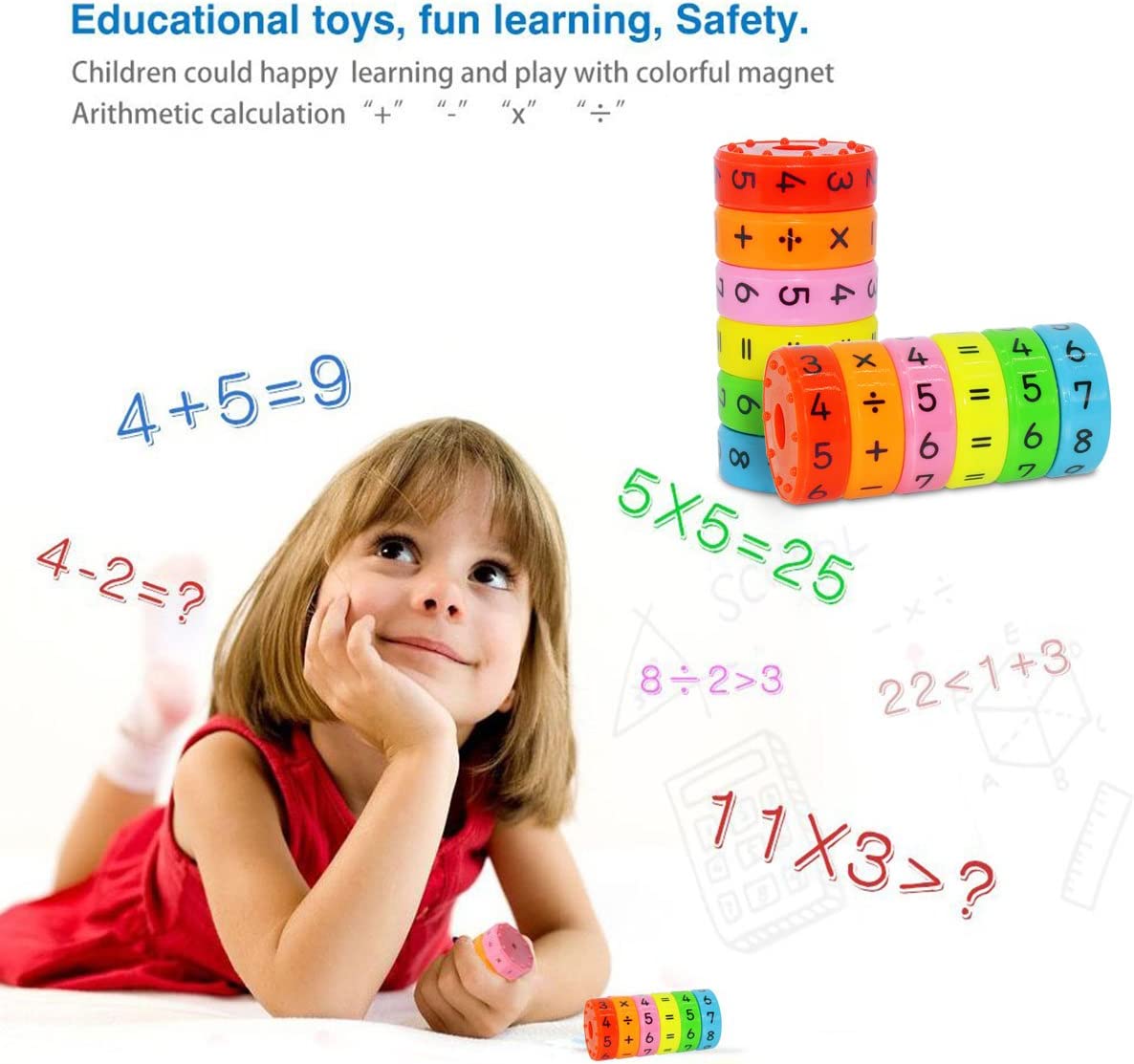 Magnetic Arithmetic Learning Toy-2
