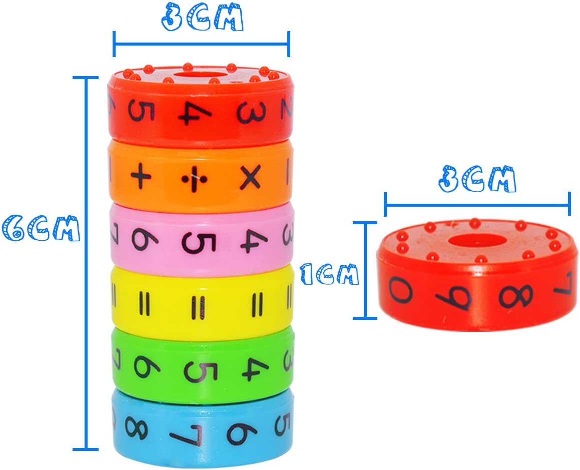 Magnetic Arithmetic Learning Toy-3