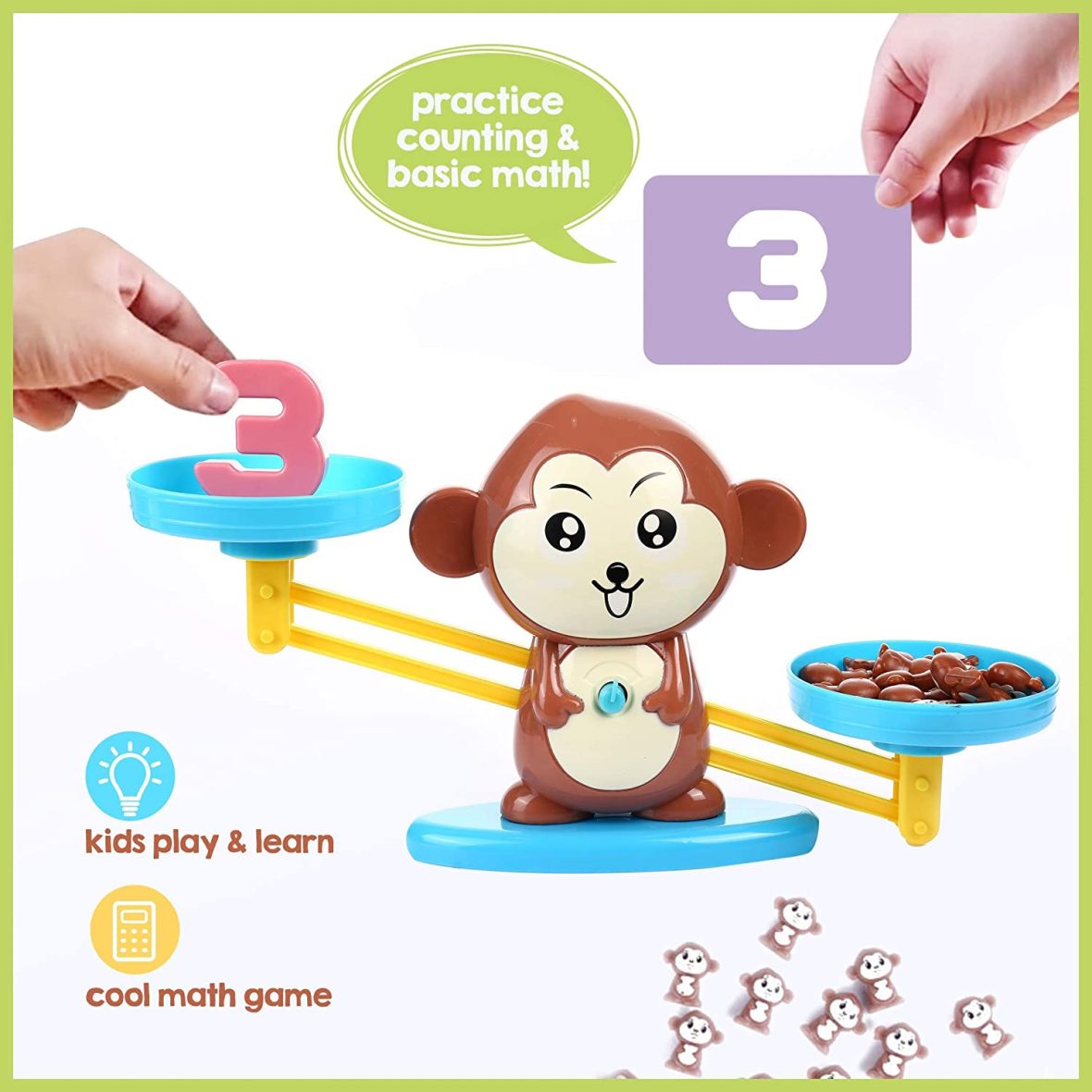 Buy Monkey Balance Math Game Online - Educational Toys Pakistan