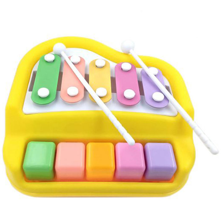 Xylophone with Colorful Keys – 5 Notes