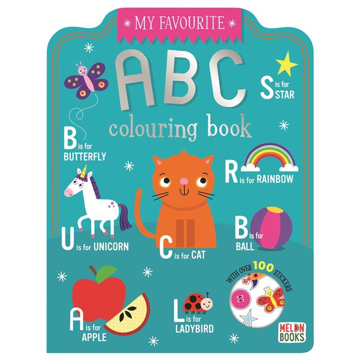 ABC Colouring & Sticker Book