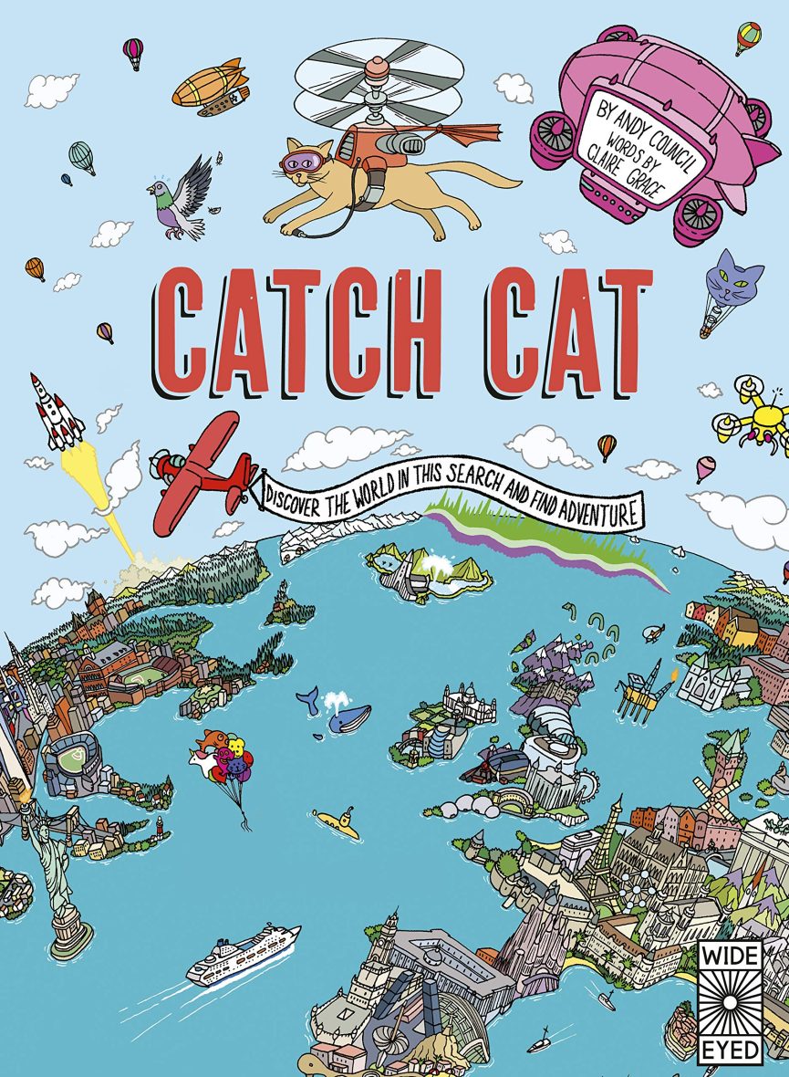 Catch Cat: Discover the world in this search and find adventure (Hardcover)