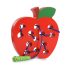 Wooden Lacing/ Threading Toy wooden threading toy apple