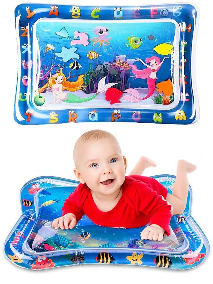 Inflatable Tummy Time Water Mat (Plastic Packing)