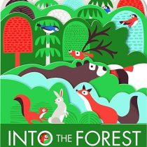 into the forest - a layered board book