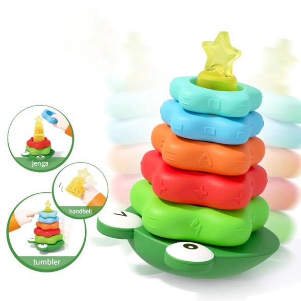 Buy Wobbly Ring Tower Small Online Educational Toys Pakistan
