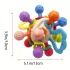 Huanger Teething and Sensory Rattle Toy 2
