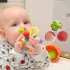 Huanger Teething and Sensory Rattle Toy 3