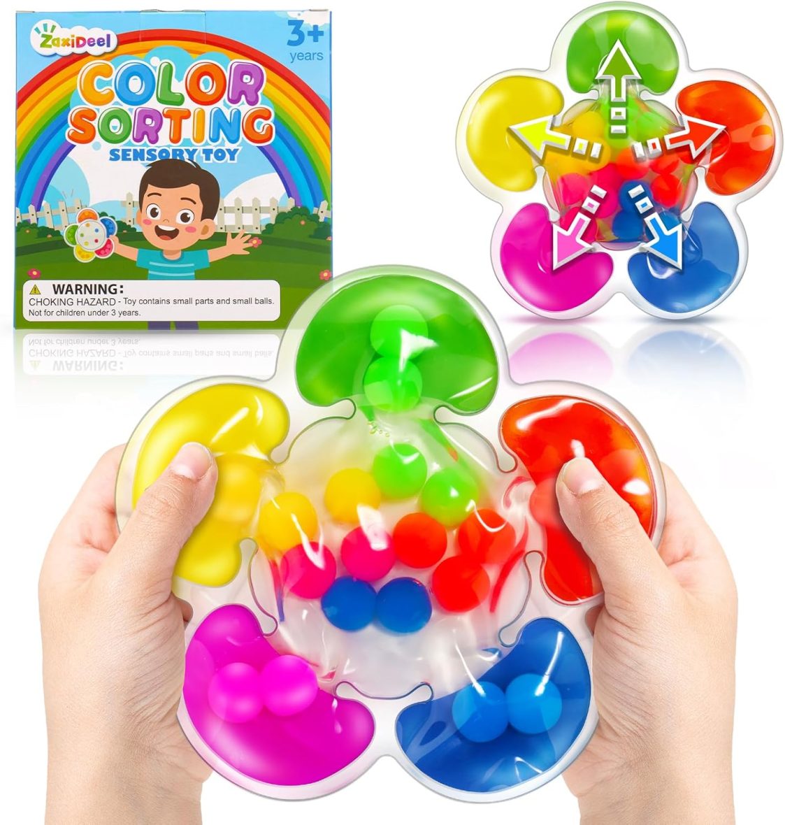 Color Sorting Sensory Toy for Kids