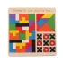 wooden three in one puzzle toy 3