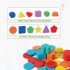 Color & Shape Classification Box color shape classification box 5